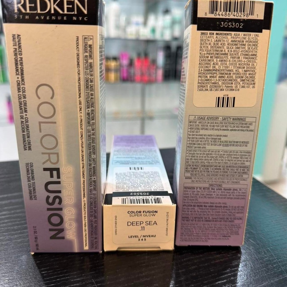 Redken Color Fusion Super Glow Deep Sea Hair Dye‎